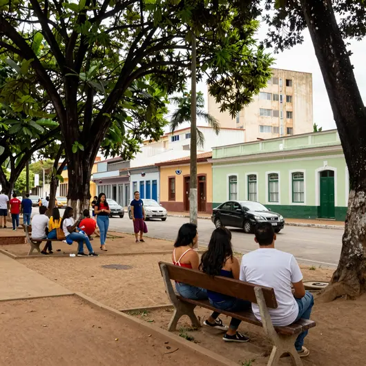 Calçadão Do Centro De Rio Branco: Um Espaço de Lazer e Cultura