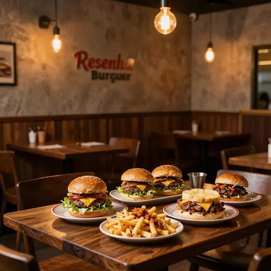 Delícias do Resenha Burguer: Sabores que Encantam
