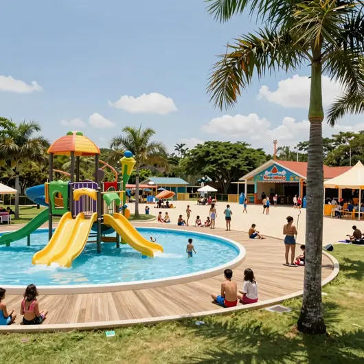 Descubra o Beach World Park