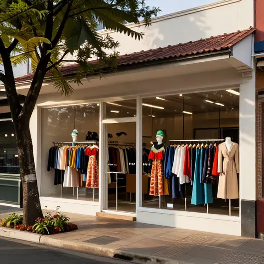 Loja de roupas feminina