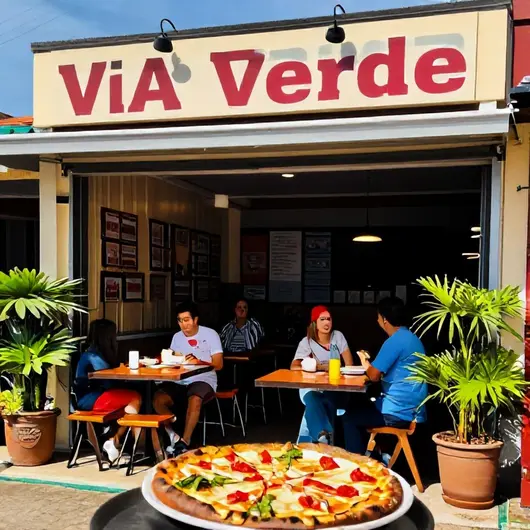 Pizzaria Via Verde: Sabor e Tradição em Cada Fatia
