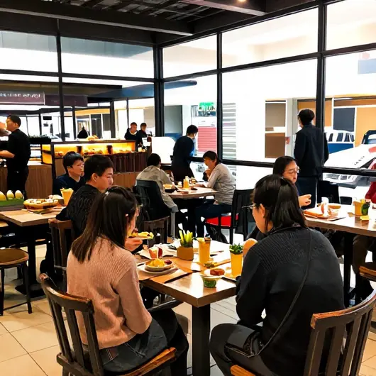 Praça de Alimentação do Via Verde Shopping