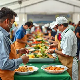 Prefeitura de Rio Branco promove almoço em homenagem aos trabalhadores da Secretaria Municipal de Cuidados com a Cidade durante Expoacre Prefeitura de Rio Branco