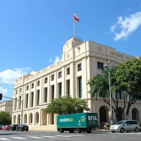 Prefeitura de Rio Branco recebe estrutura para novo espaço de apoio a motoristas e entregadores