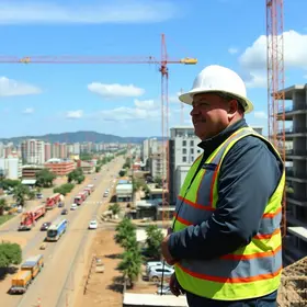 Prefeito de Rio Branco acompanha avanço das obras do Prefeitura nas Ruas no Oscar Passos Prefeito de Rio Branco